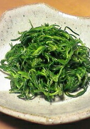 おかひじきの辛子あえ