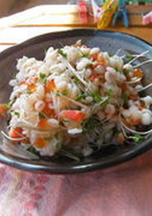 麦ごはん おろし和え