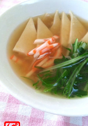 高野豆腐のとろとろスープ