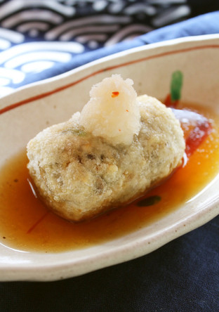 おろし蓮根の揚げだし