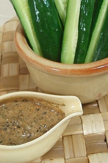 ごま風味にんにく味噌