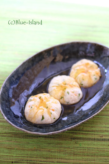 豆腐まんじゅう 甘酢あんかけ
