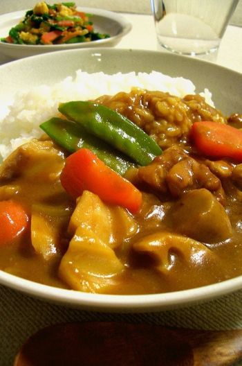 根菜ごろごろ カレーライス