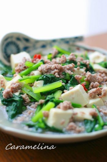 あっさり塩麻婆豆腐