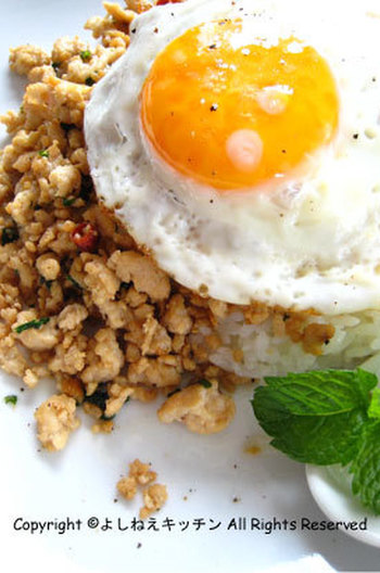 エスニック鶏ミント風味