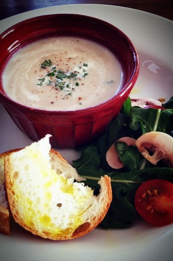 きのことじゃがいものポタージュ