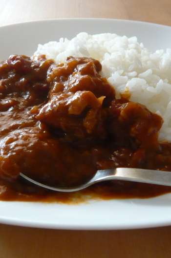 トマトのチキンカレー