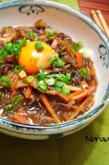 糸こんでなんちゃってすき焼き風