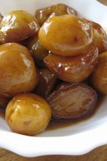 ころいもの煮付け