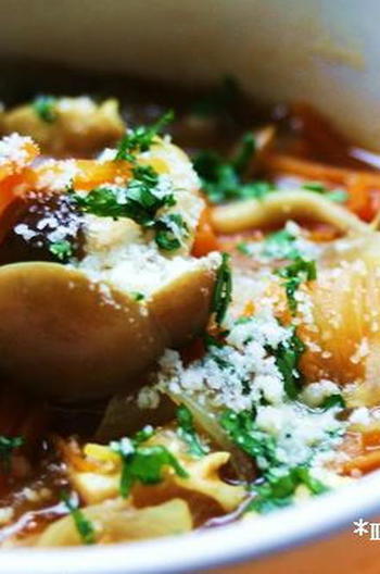 カレー春雨スープ