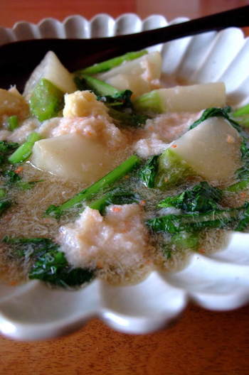 かぶと蟹のとろみ煮