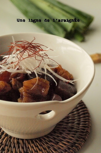 スタミナ ピリ辛 牛スジ煮込み