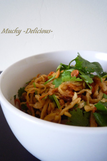 パクチー好きに捧げる エスニック切干し大根