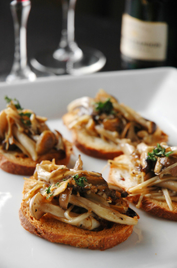 きのこバゲット