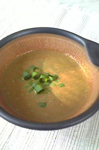 牛乳で作るしゃぶしゃぶ胡麻ダレ