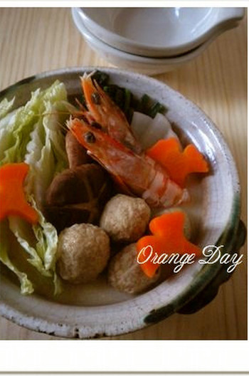 鶏団子入り 酒粕鍋