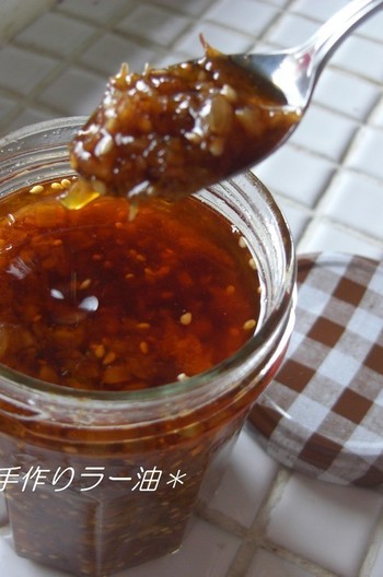 手作り 食べるラー油
