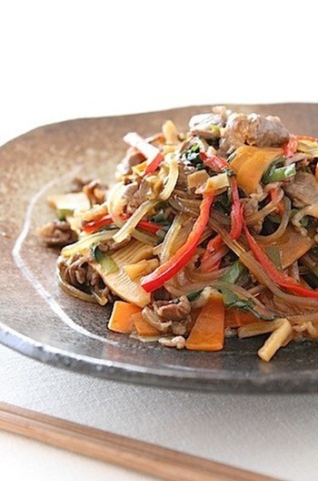 簡単 韓国料理 チャプチェ