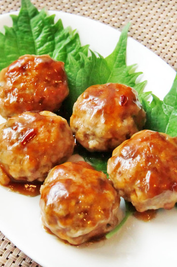 れんこんシャキシャキ 鶏ひき肉のつくね