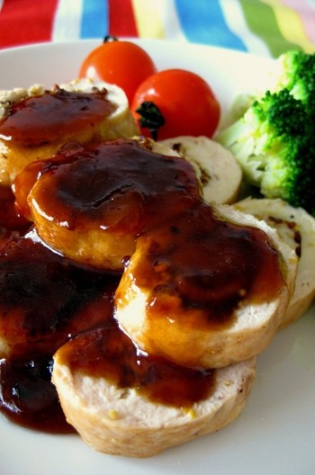 ひとくちチキンロールステーキ