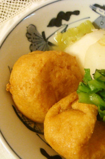 定番おかず　かぶとがんもの煮物