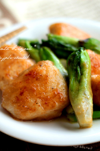 たらの芽とチキンの味噌炒め お弁当にも