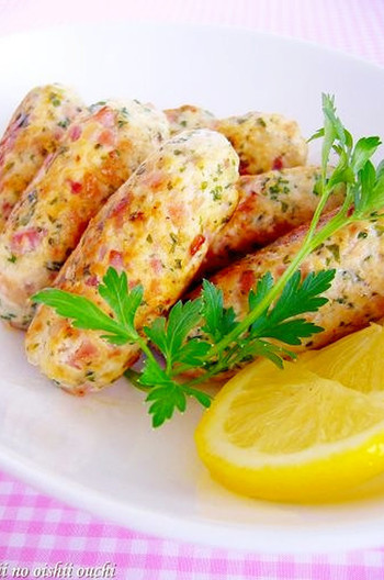 簡単手作り レモンとパセリ香味ソーセージ