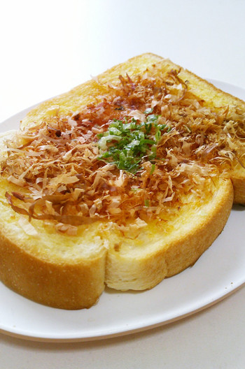 あっさり和風 おかかトースト