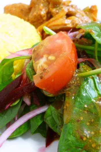 バルサミコとマスタードのドレッシング