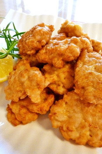 鶏胸肉で簡単チキンナゲット