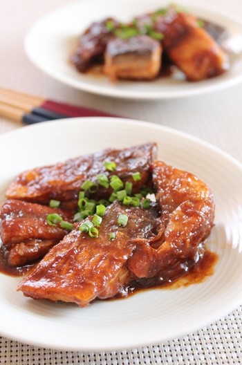 さばのケチャップソース風ソテー