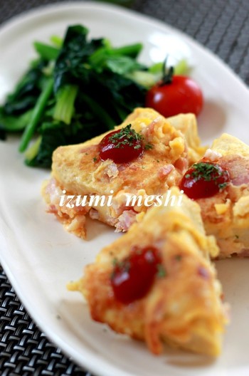 高野豆腐のピカタ