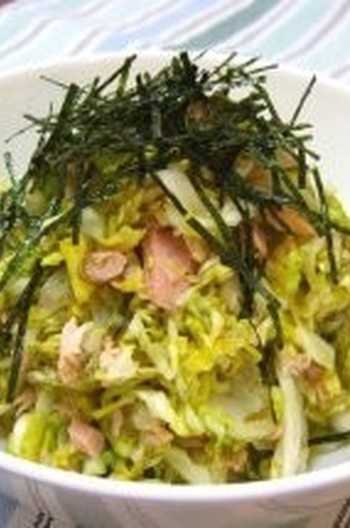 ツナのネバ昆布サラダ