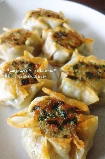 美味しいよ 我が家のにらまんじゅう