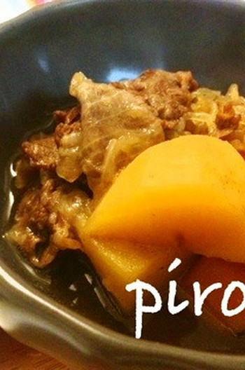 圧力鍋で作る 肉じゃが