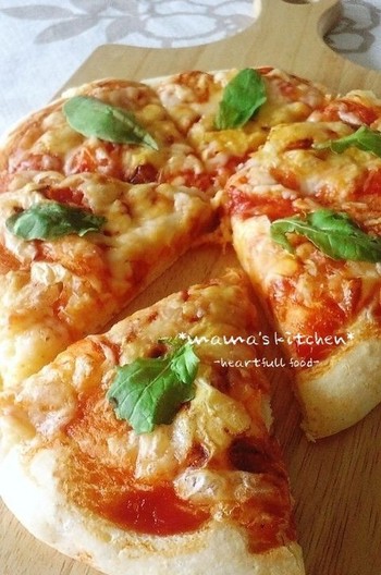 簡単発酵なし パンピザ