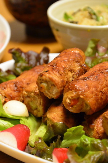 ジューシー ネギの豚肉巻き