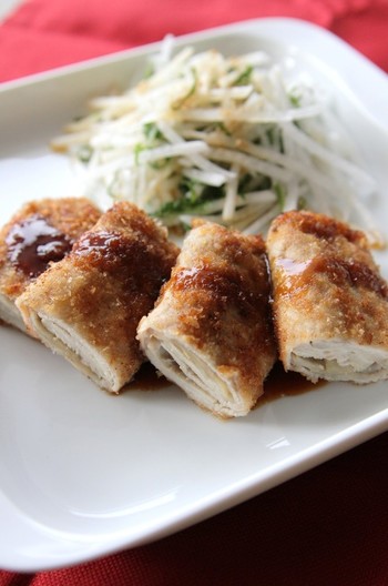 揚げないミルフィーユ豚カツ