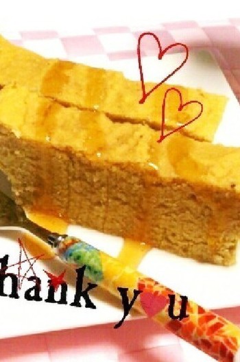 おからさつま芋ケーキ