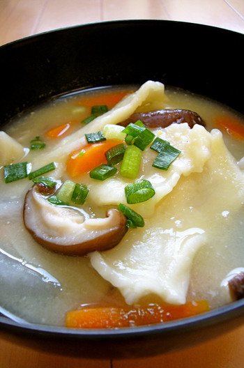 九州熊本 野菜たっぷり味噌仕立てのだご汁