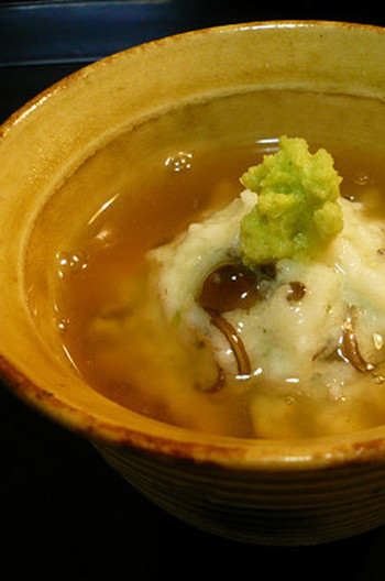 冬の定番  かぶら蒸し