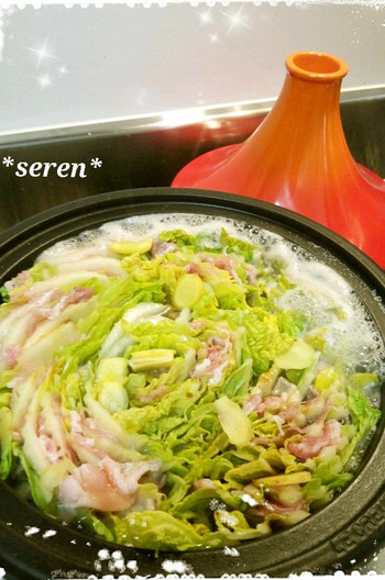 豚肉と白菜のミルフィーユ鍋