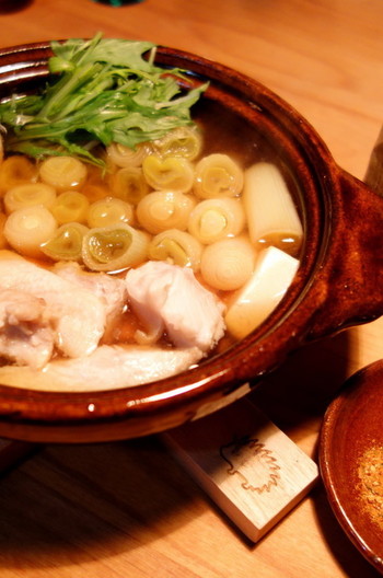 ぶりのねぎま鍋風