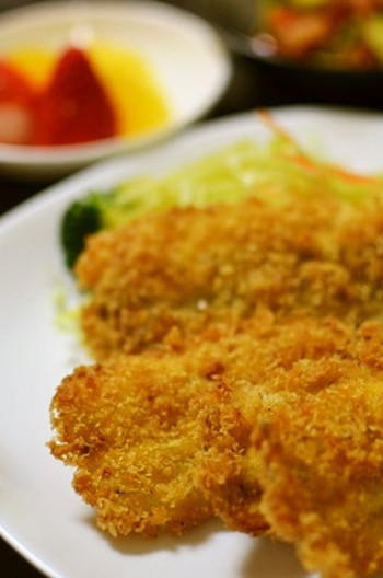 さよりのガーリックフライ