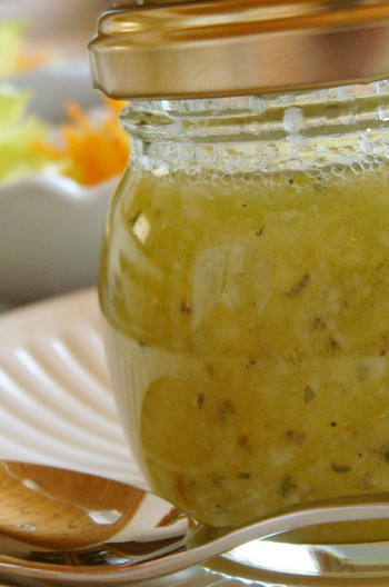 塩こうじとバジルのドレッシング