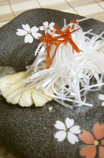 タラのアジアン風ピリ辛蒸し