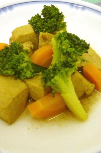 マグロのカレーテイスト煮