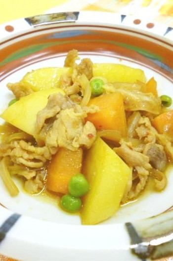 キムチ肉じゃが