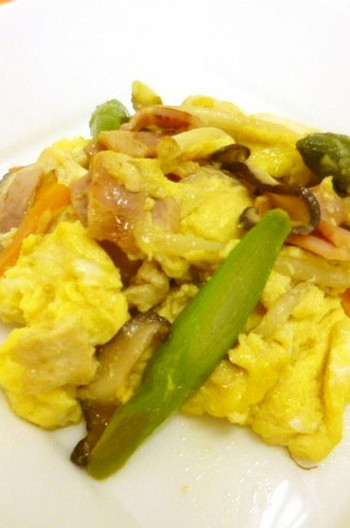 卵入り豆腐チャンプルー