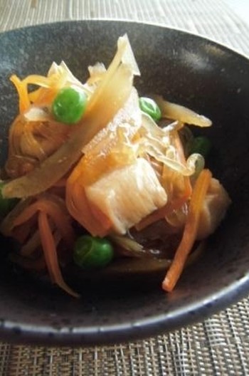 鶏肉と牛蒡の炒め煮